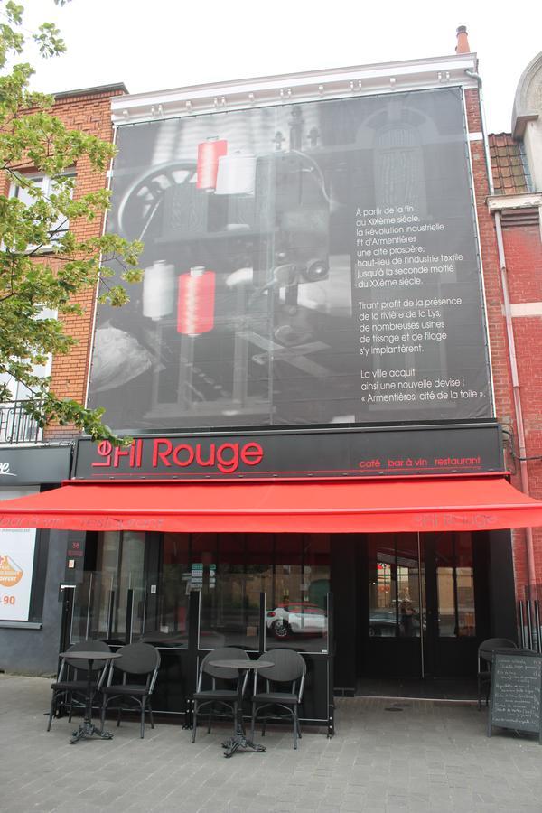 Les Chambres D'Hotes Du Fil Rouge Armentières Exteriör bild